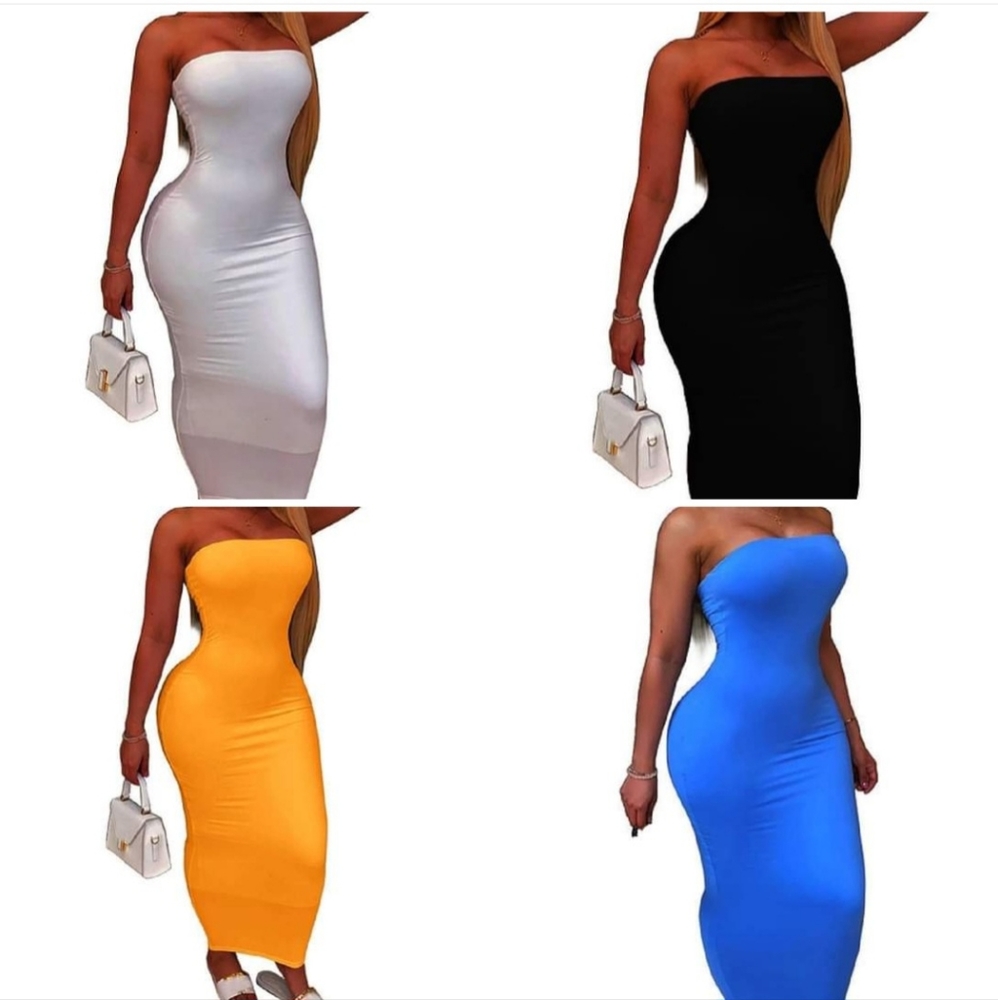 Ladies shoulder sun dresses